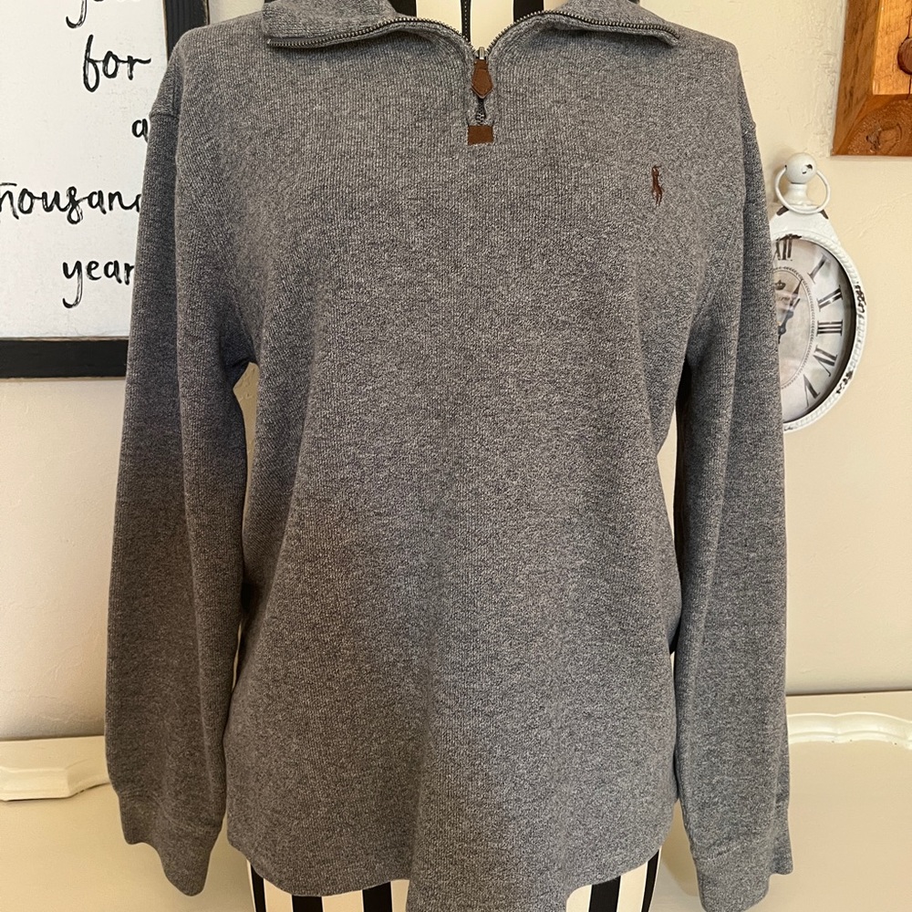 Polo Ralph Lauren Mens Quarter-zip Sweater
